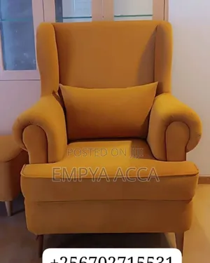 Orange Single Sofa