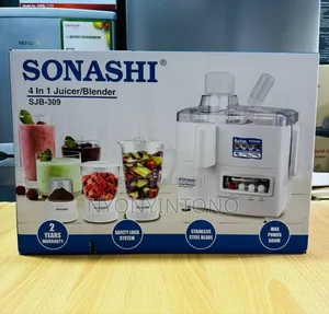 Sonashi 4 in 1 Food Processor With Powerful Motor