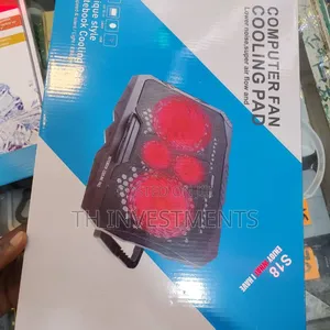 Laptop Stand With 4 Cooling Fans Adjustable