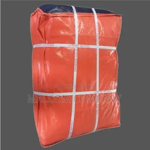 A Bundle of Orange Tarpaulins 3pcs Size 30by30ft.