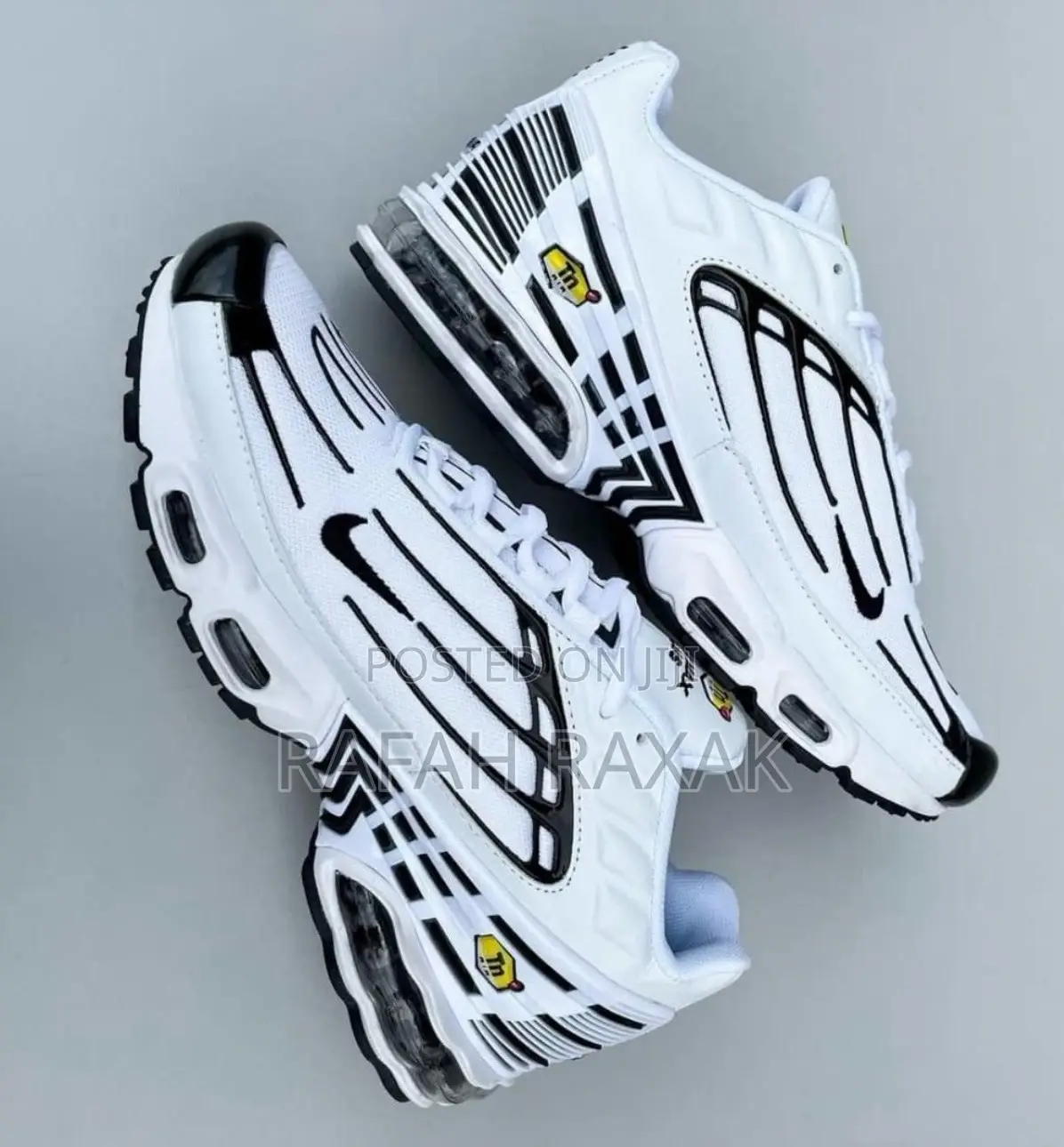 Nike Air Max Plus Tn White/Black Casual Sneaker