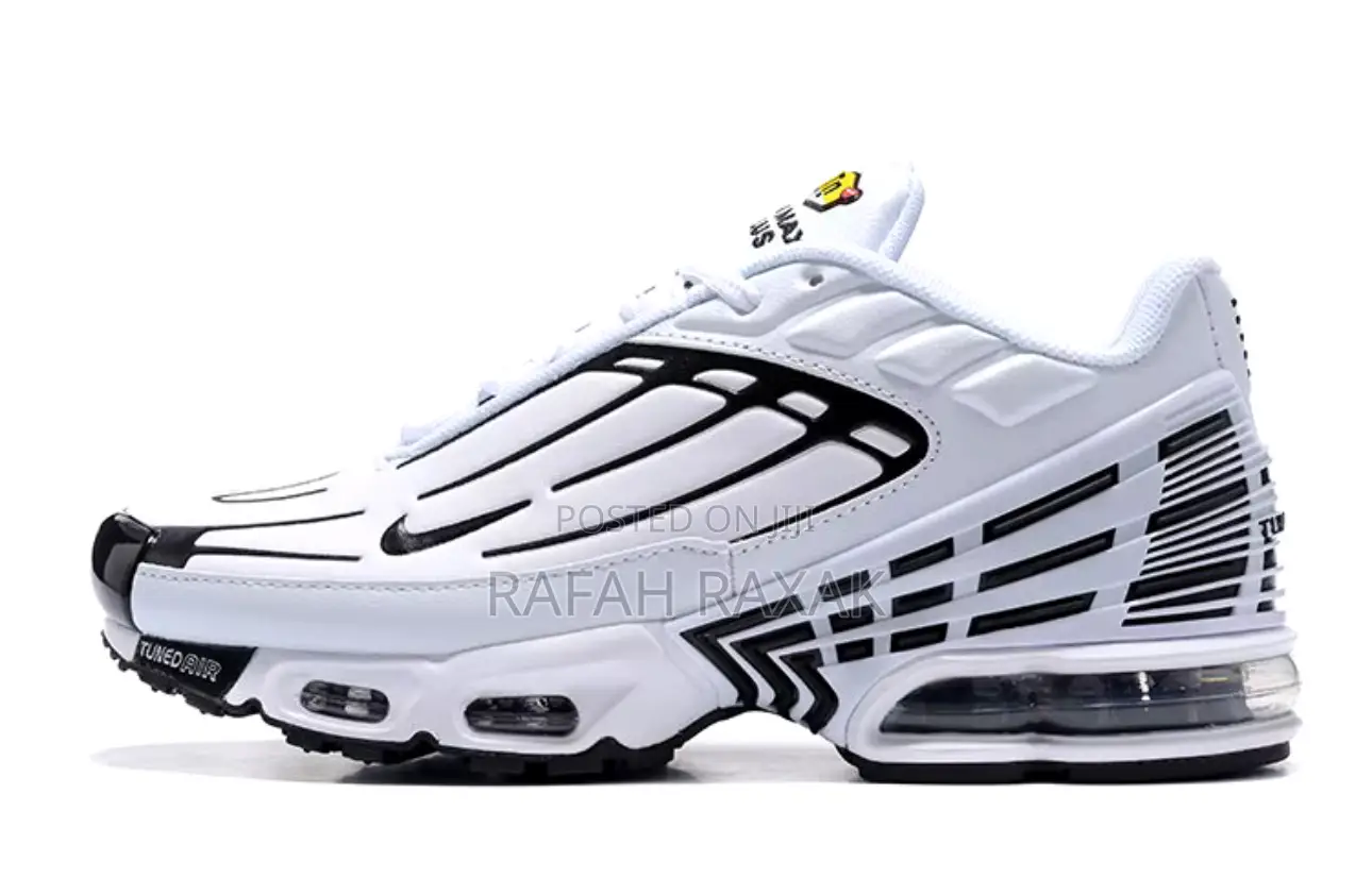 Nike Air Max Plus Tn White/Black Casual Sneaker