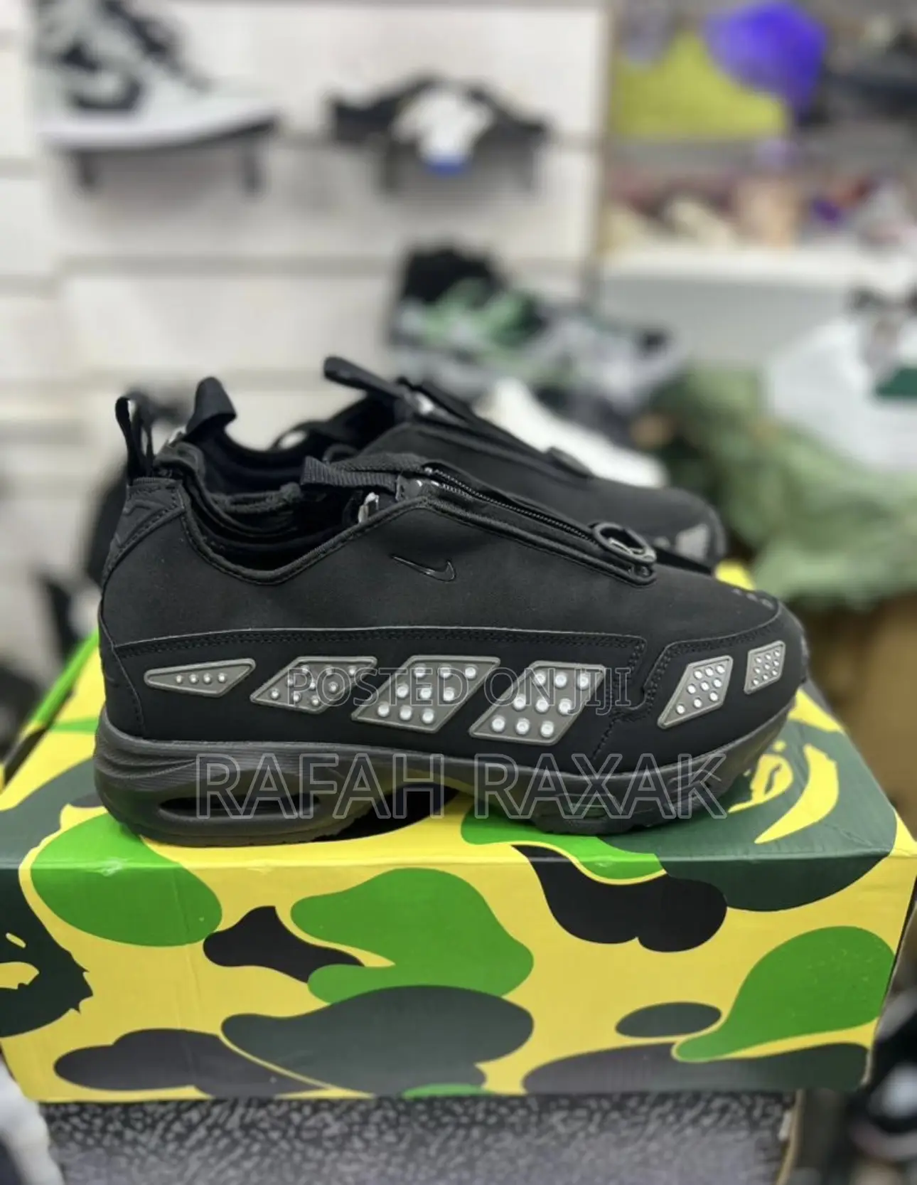 Original Men’S Black Nike Air Max Sunder Sneaker