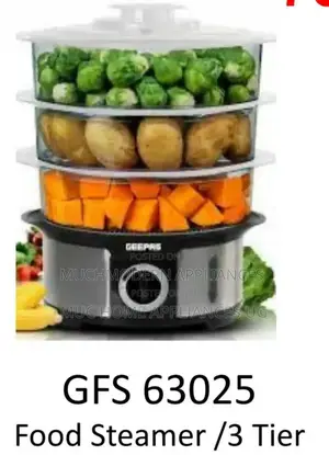 Geepas GFS 63025
Food Steamer /3 Tier