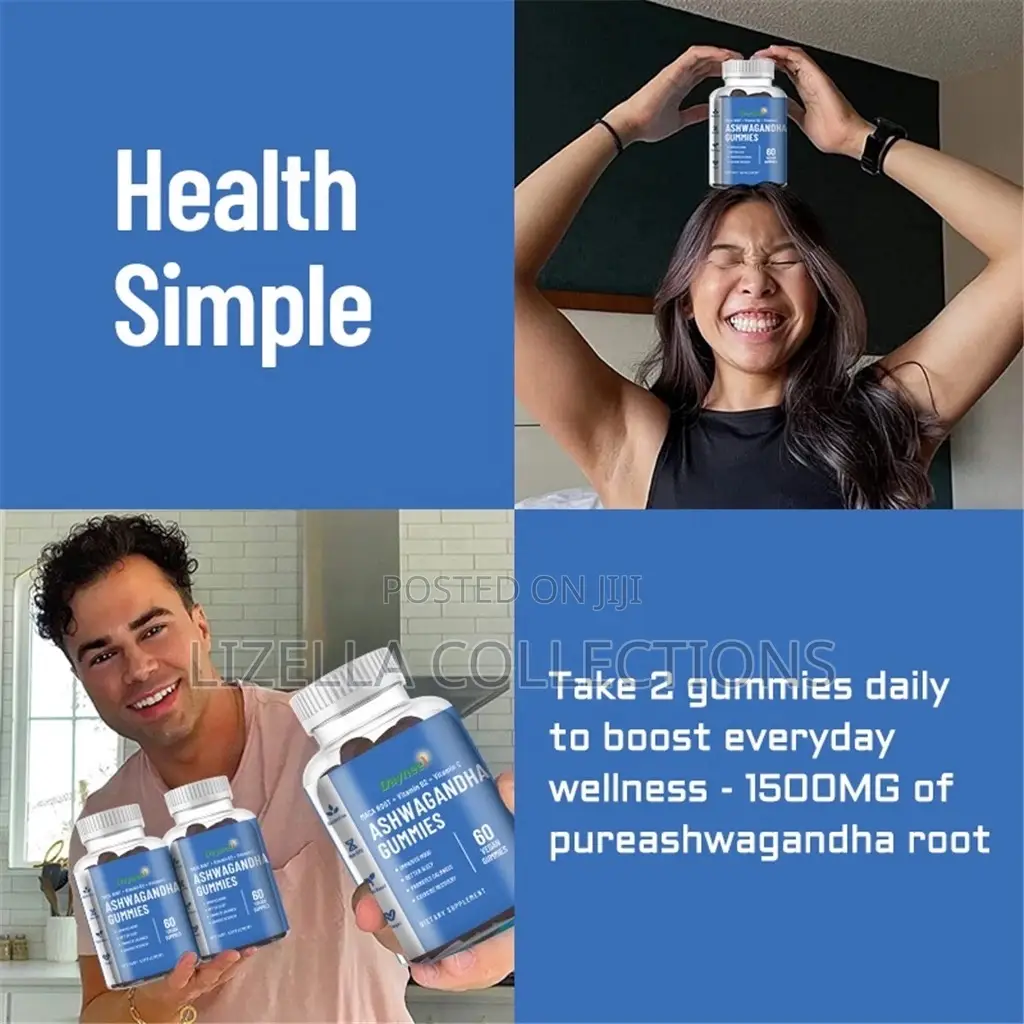 Ashwagandha Gummies (No More Stress, Brain Fog, Depression )