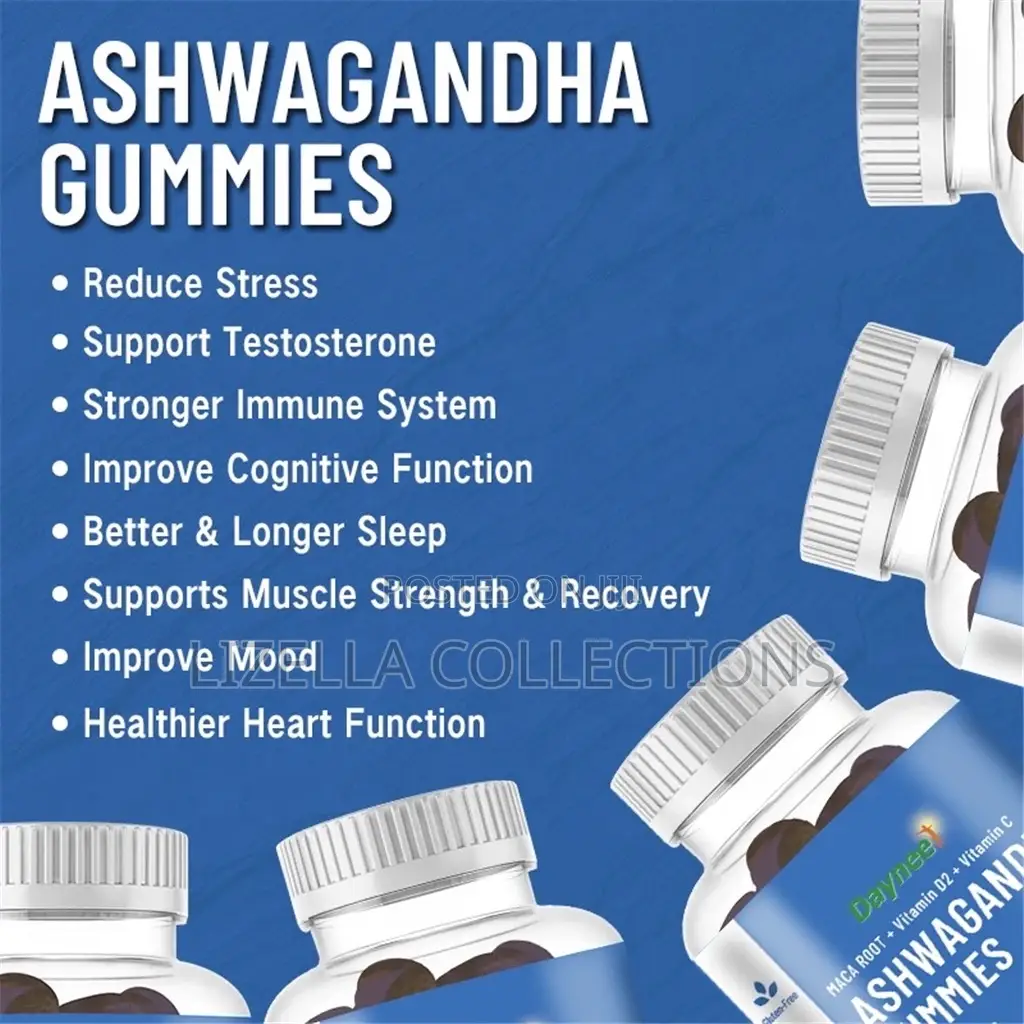 Ashwagandha Gummies (No More Stress, Brain Fog, Depression )