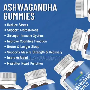 Ashwagandha Gummies (No More Stress, Brain Fog, Depression )