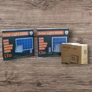 5.0/400w Blue Carbon Solar Flood Light