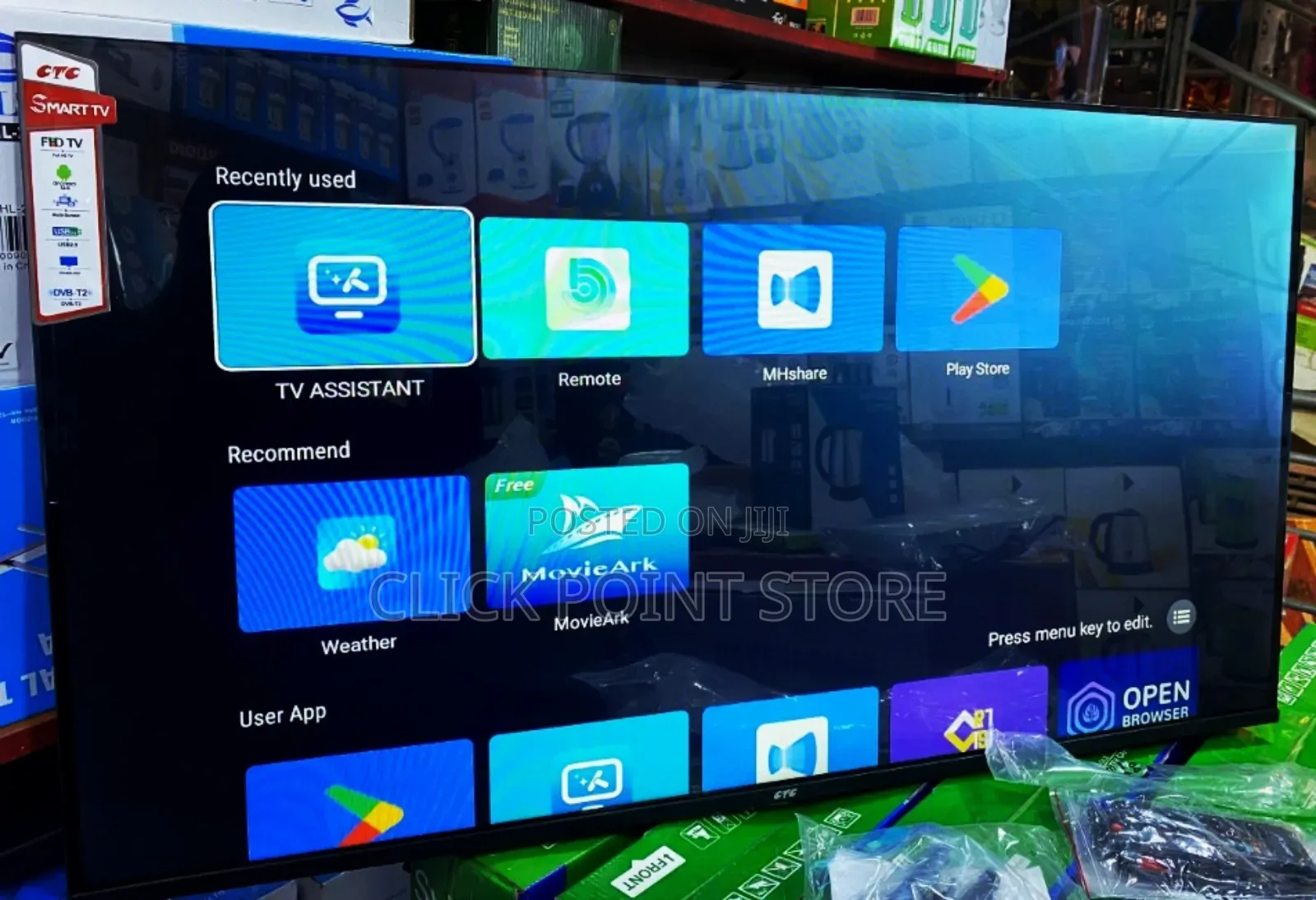 CTC Tv 43 Inch / Android Smart TV 43"