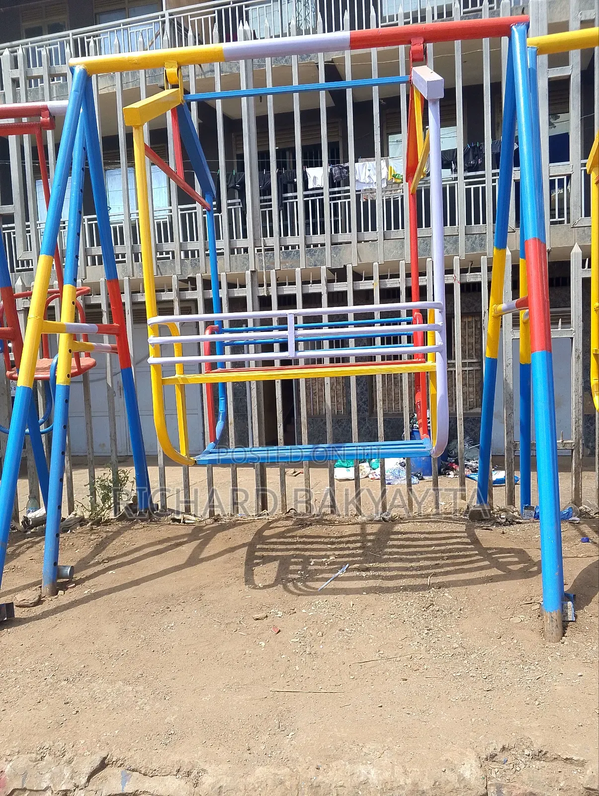 Busker Children Swing