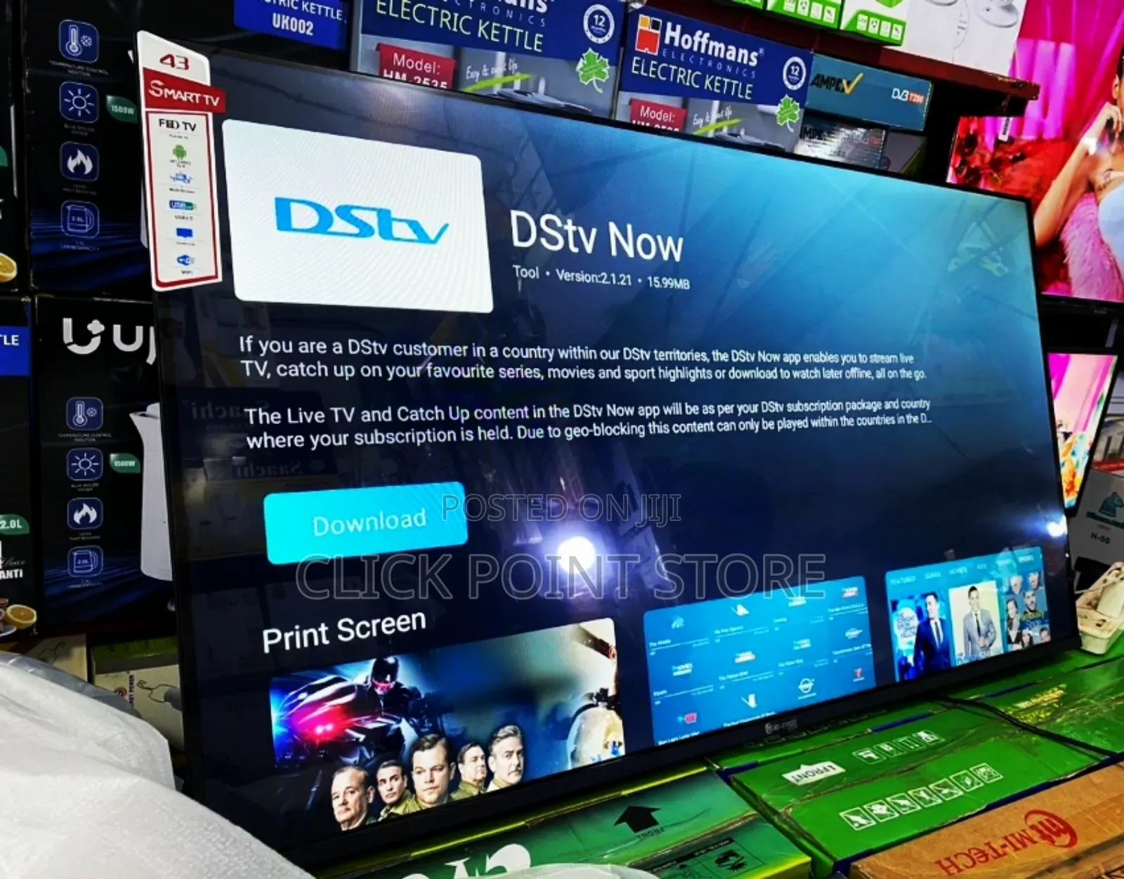 Mitech Smart Tv 43 Inch/ Android Smart Tv 43" Mitech Brand
