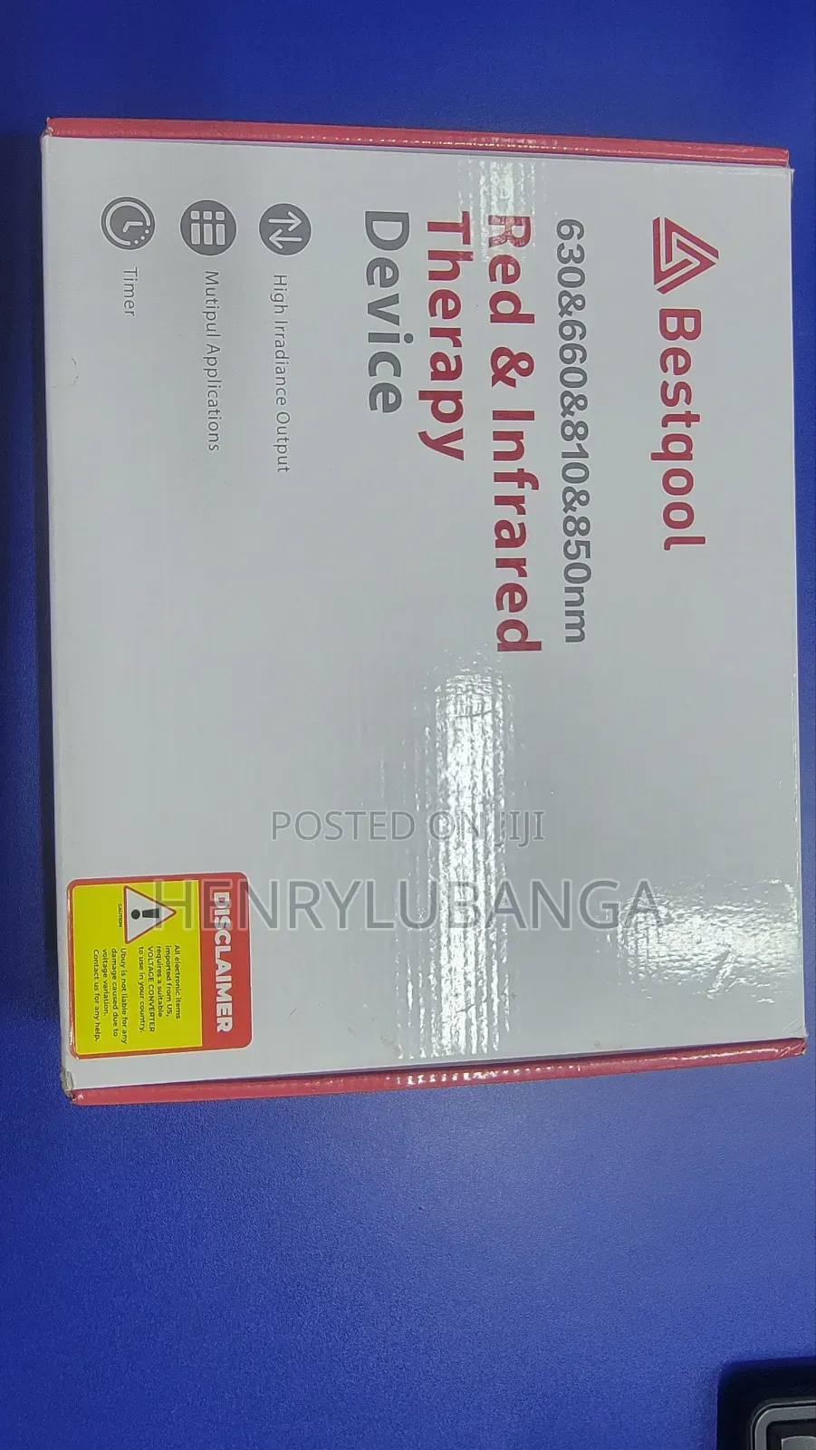 Red And Infrared Therapy Device (Bestqool)