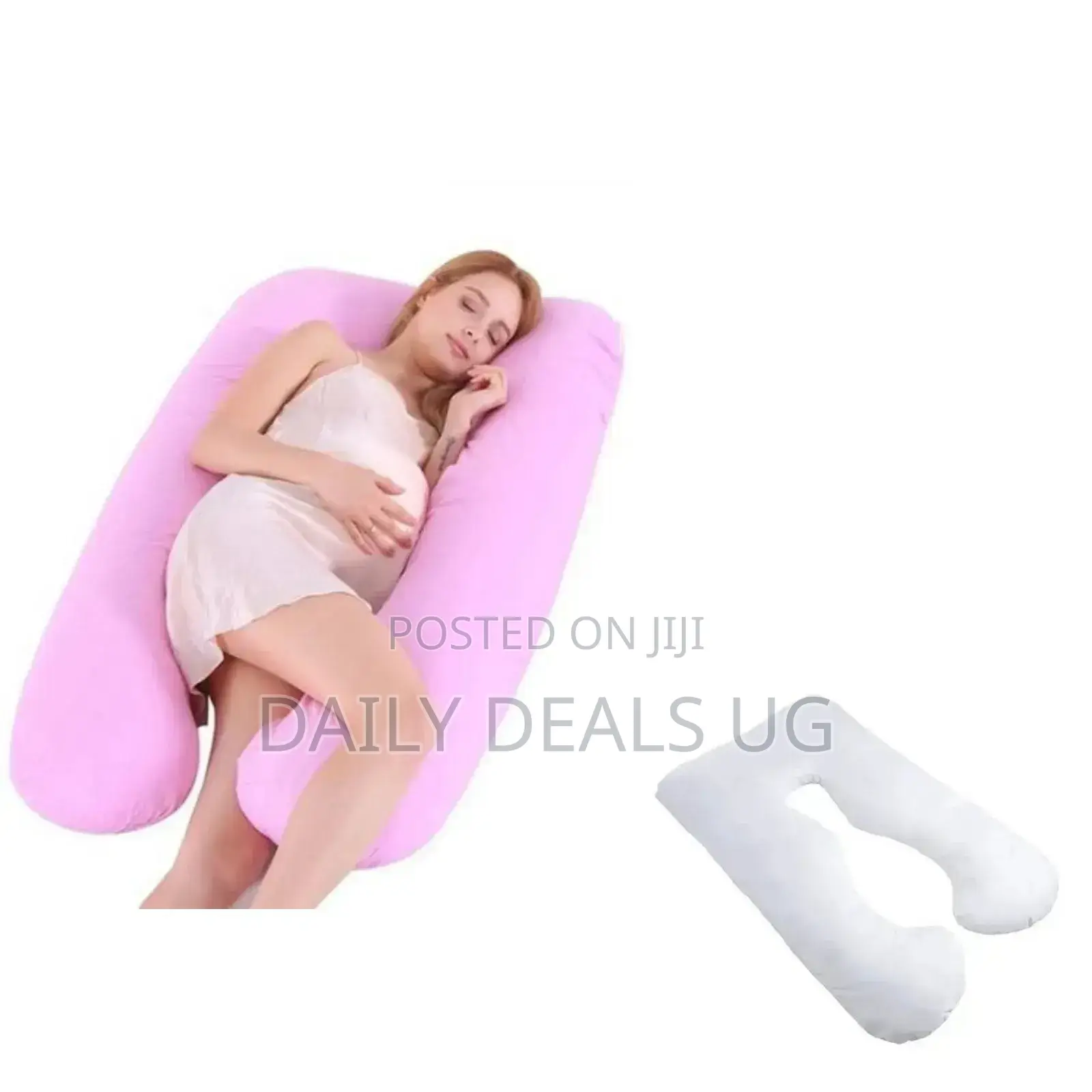 Pink in Colour Pregnancy Pillow