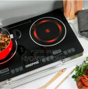 Geepas Double Infrared Cooker With 2yrs Warrantee