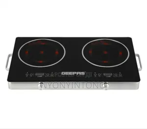Geepas Double Infrared Cooker With 2yrs Warrantee