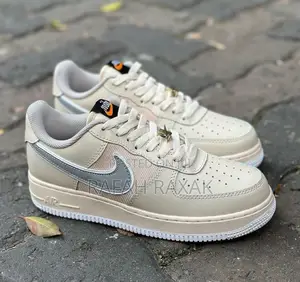 Nike Air Force 1 Low Beige Casual Sneakers
