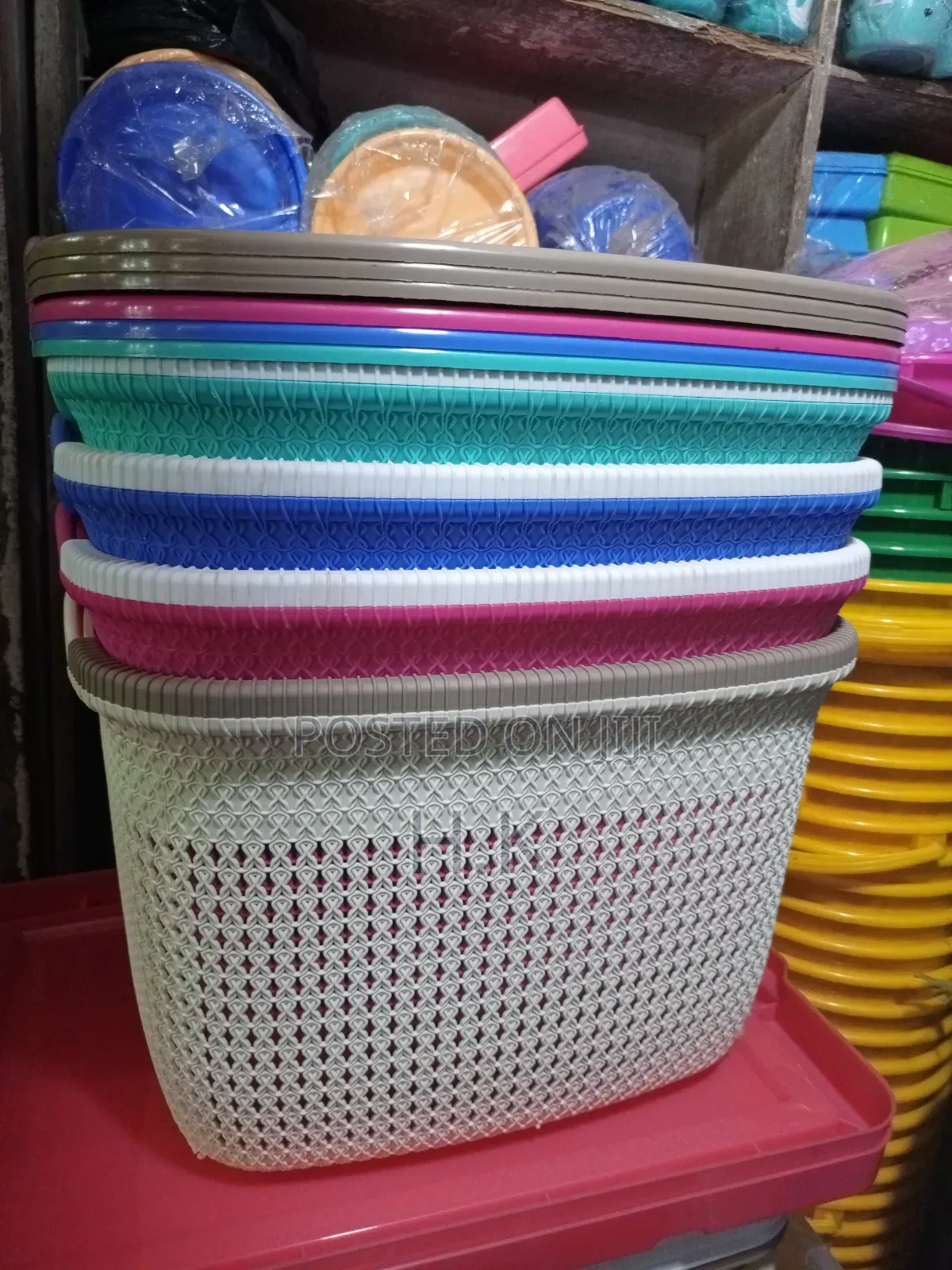 Plastic Laundry Basket