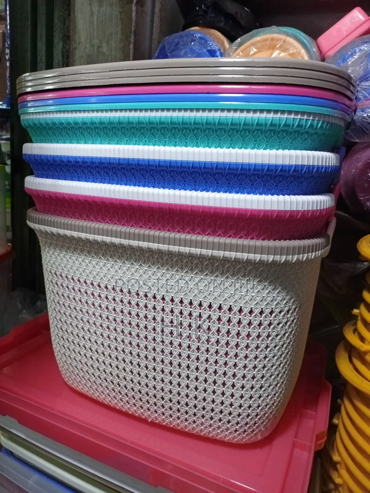 Plastic Laundry Basket
