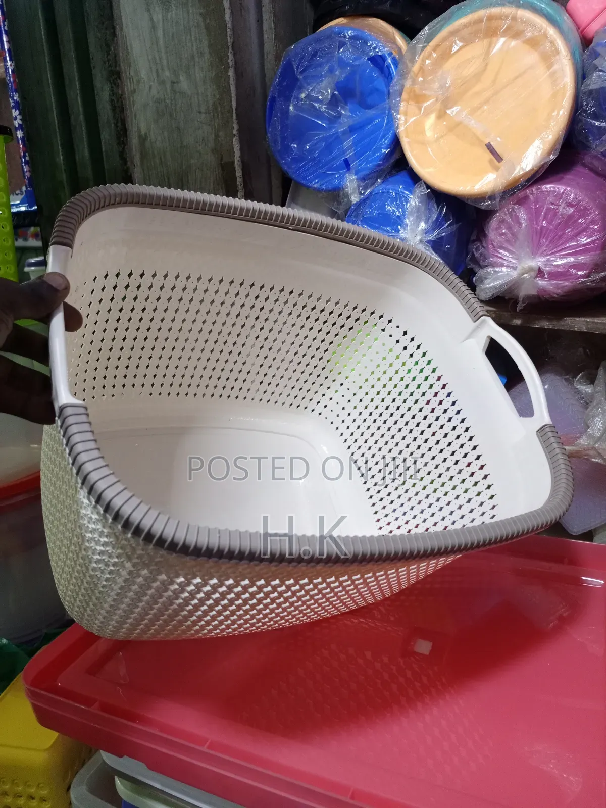 Plastic Laundry Basket