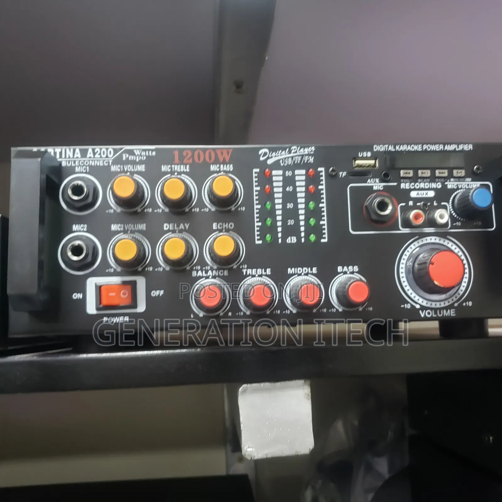 Cortina A200 Digital Player Amplifier With Remote Control