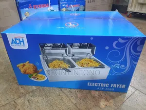 ADH High 12liters Double Deep Fryer With 2yrs Warrantee