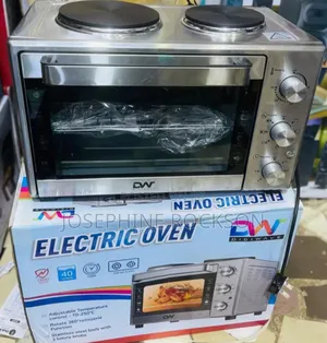 Electric Oven With Two Hot Plates