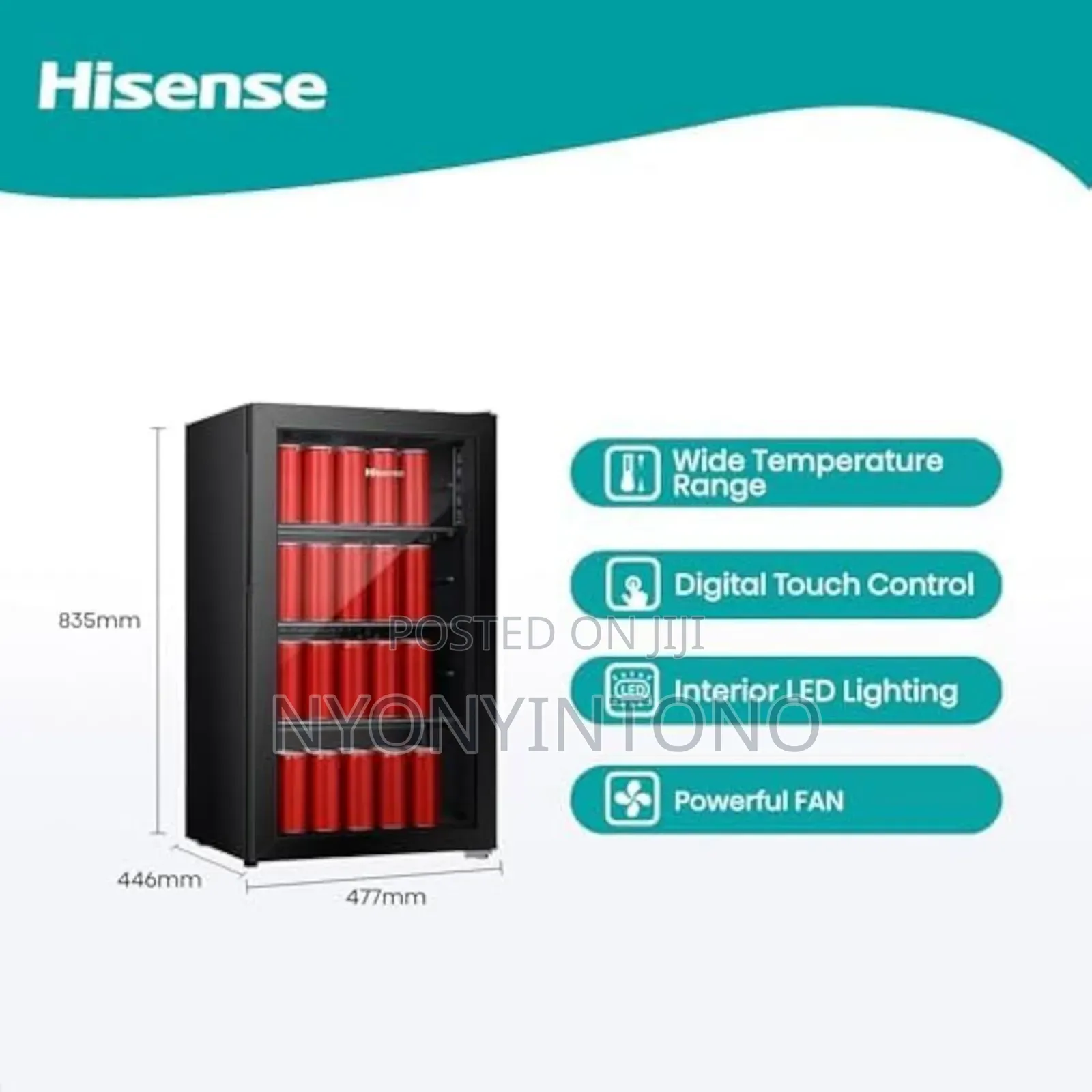 Hisense 90liters Jc-94 Beverage Cooler