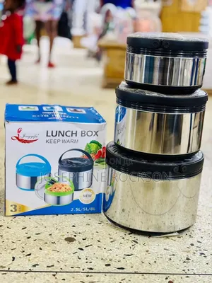 Double Heat Preservation Lunch Box Set of 3