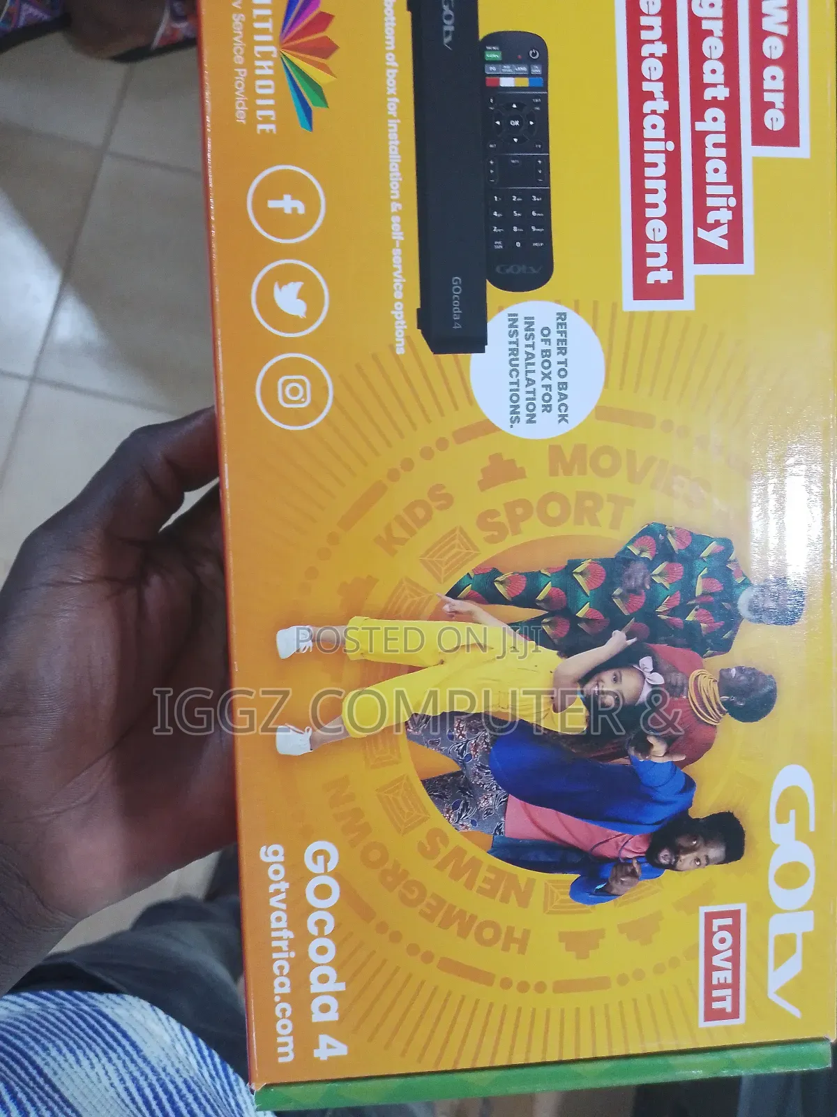 Go TV Decorder