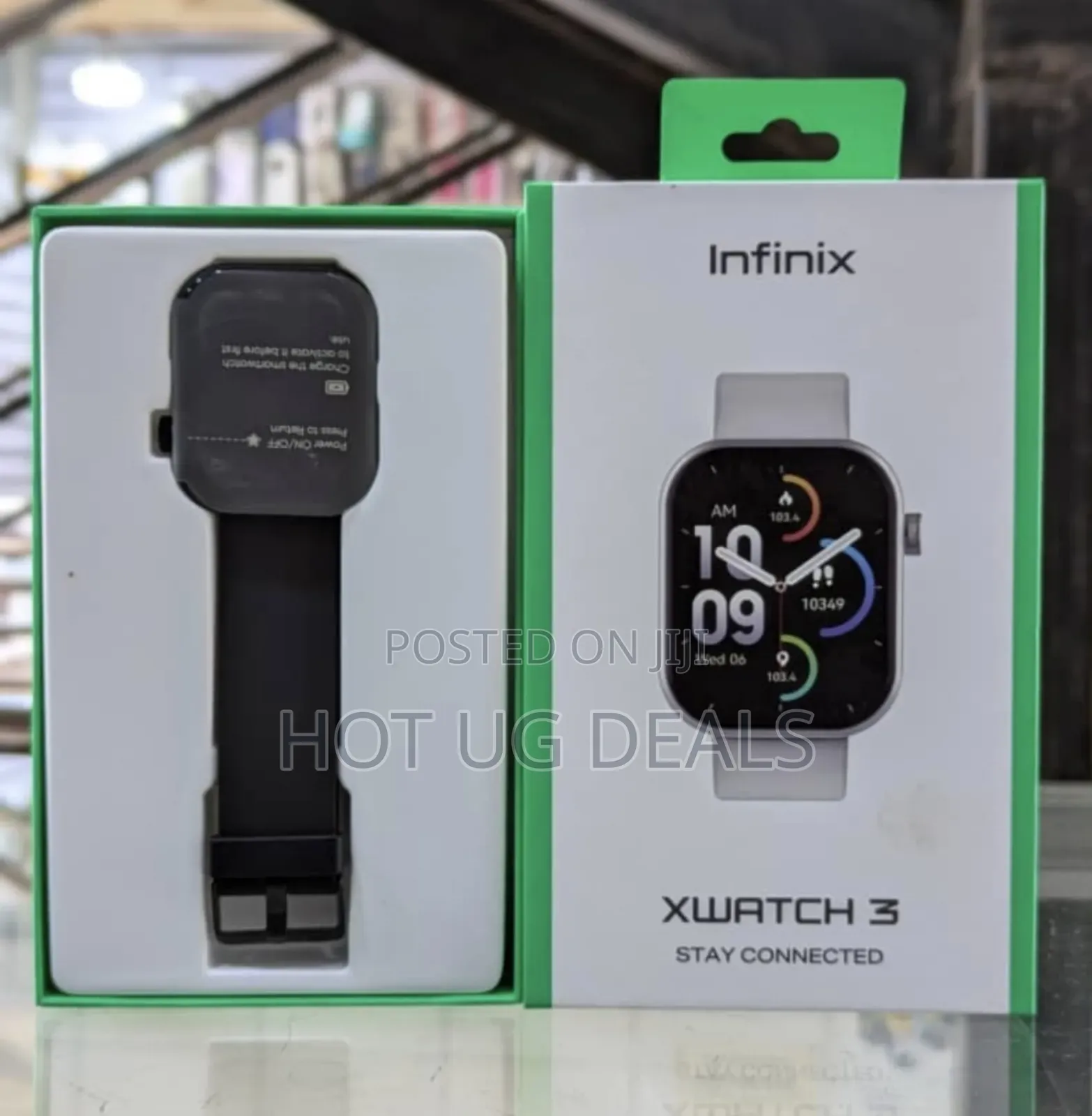 Infinix Xwatch 3 2.01-Inch IPS HD Display Smart Watch