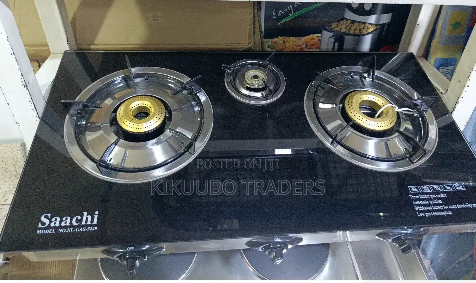 Saachi 3 Burner Gas Stove