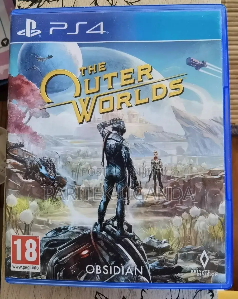 PS4 Game the Outer Worlds Playstation 4
