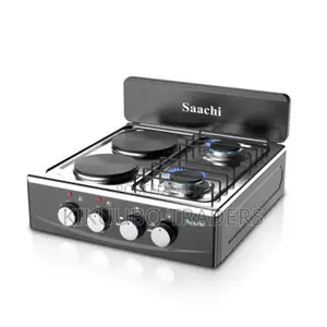 Saachi Gas Burner Stove With Hotplate
