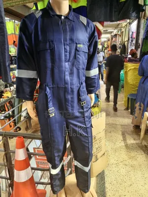 Overall With Reflective Stripes