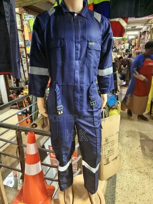 Overall With Reflective Stripes
