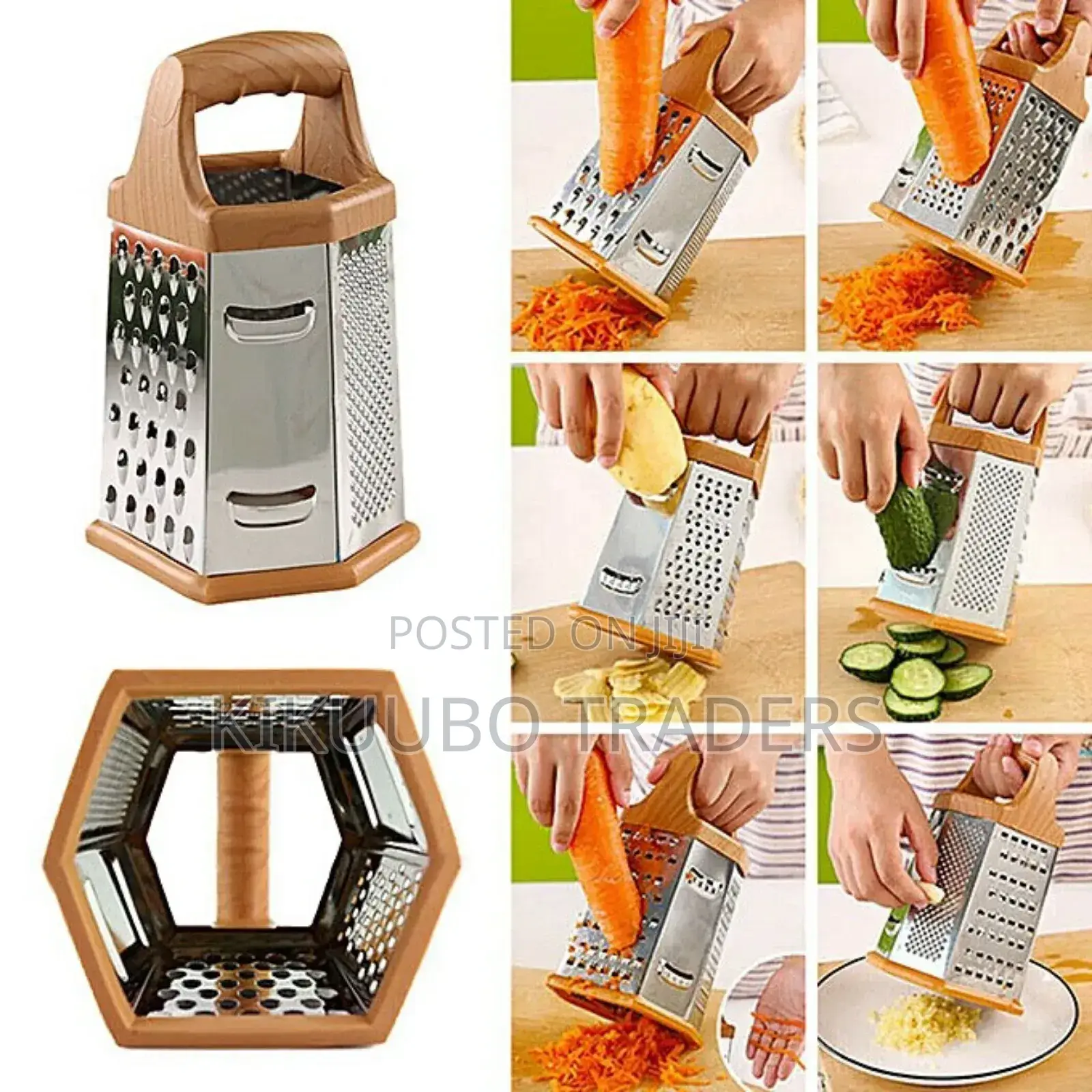 6 Sided Multipurpose Vegetable Grater