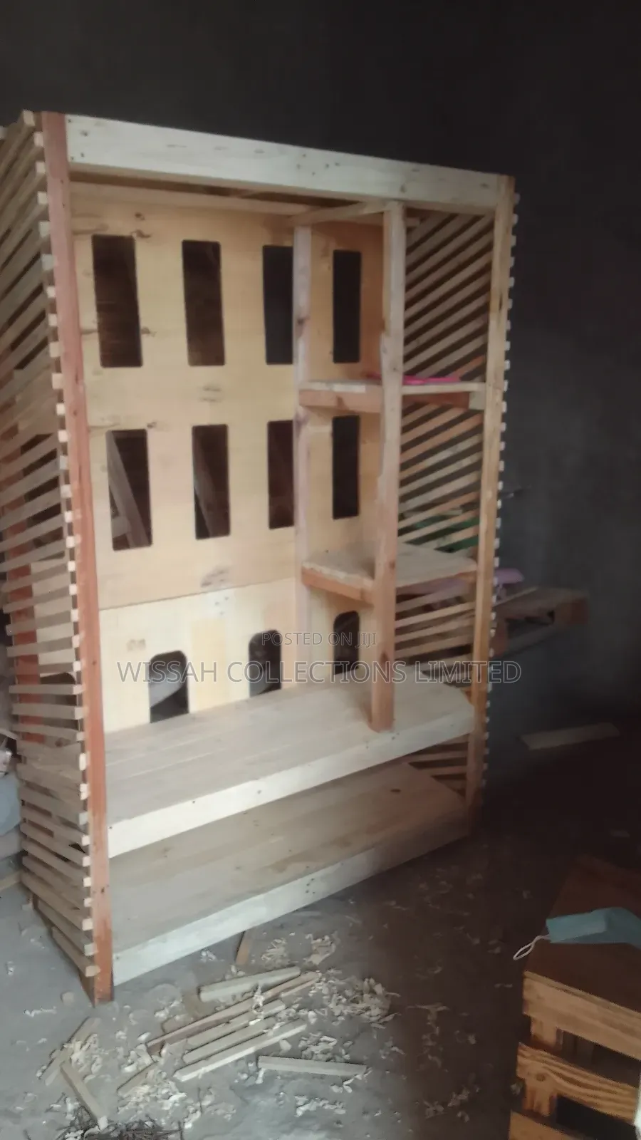 Wooden Pallet Closet
