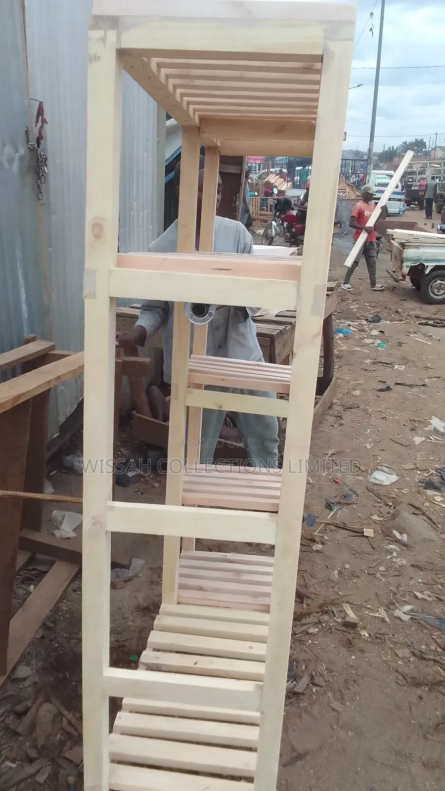 Wooden Pallet Closet