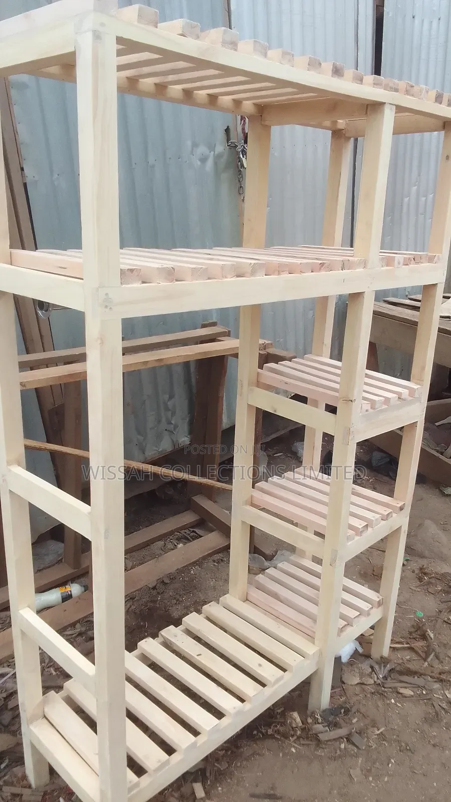 Wooden Pallet Closet