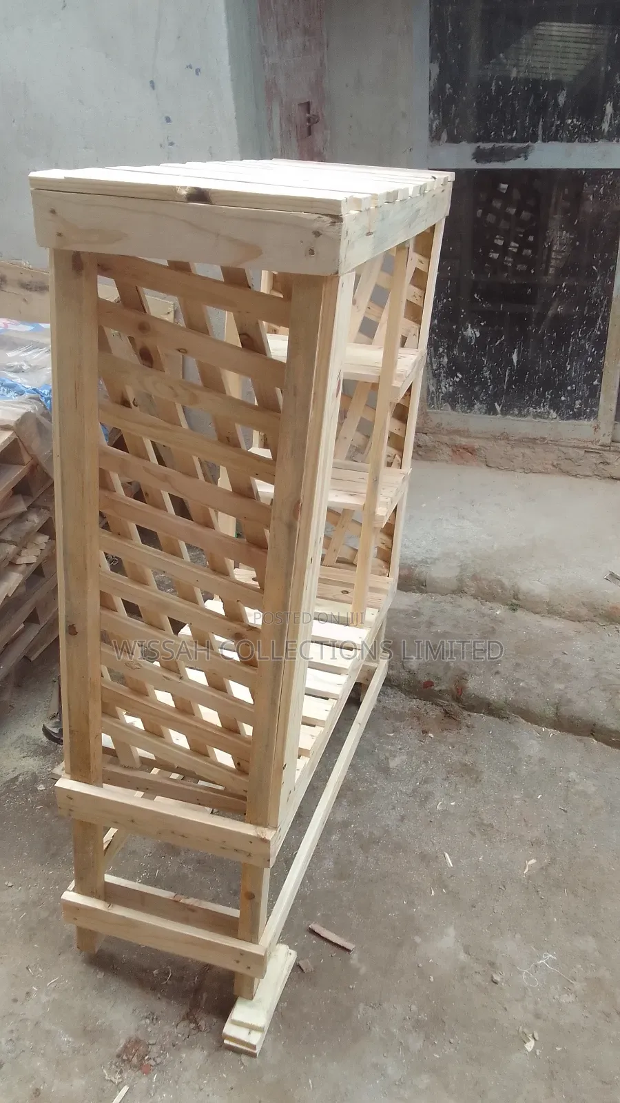 Wooden Pallet Closet