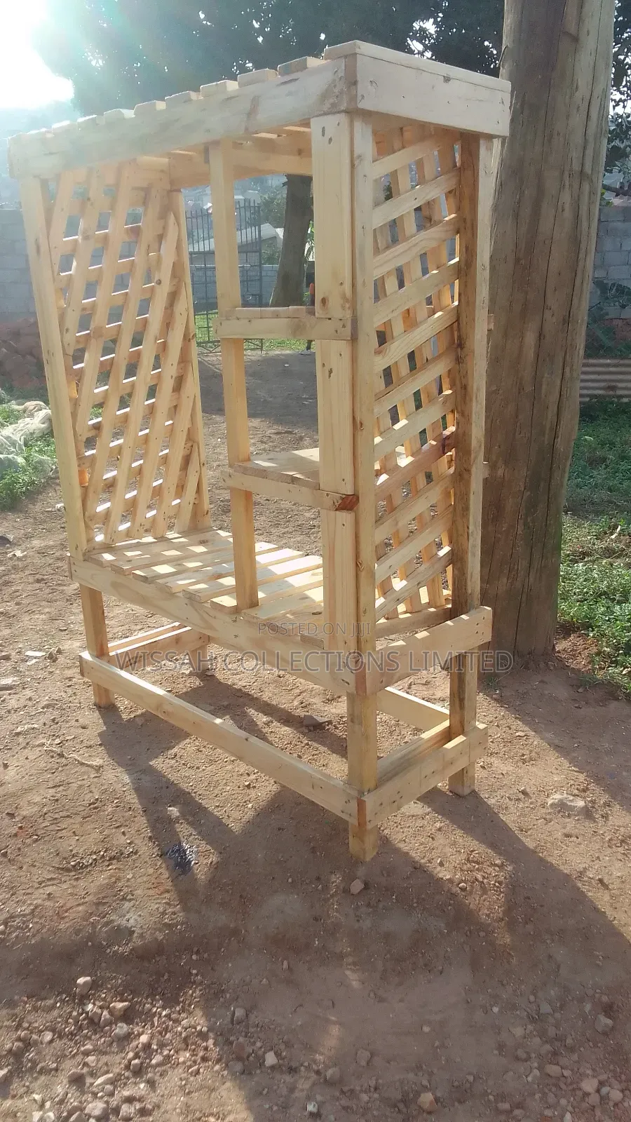 Wooden Pallet Closet