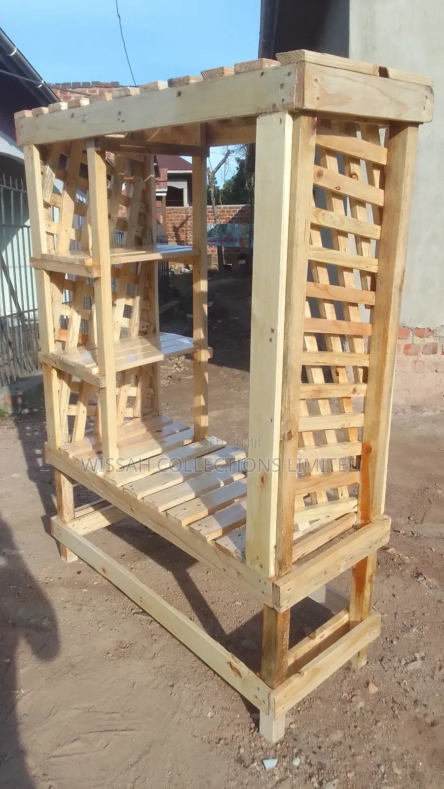 Wooden Pallet Closet