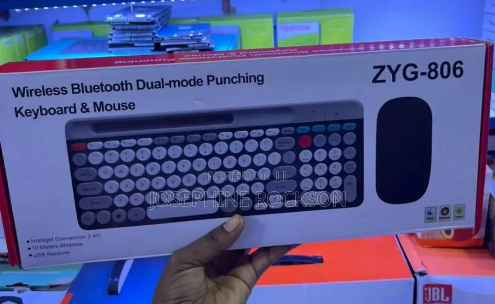 Keyboard Mouse Wireless Bluetooth Dual Mode Punching