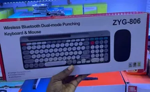 Keyboard Mouse Wireless Bluetooth Dual Mode Punching