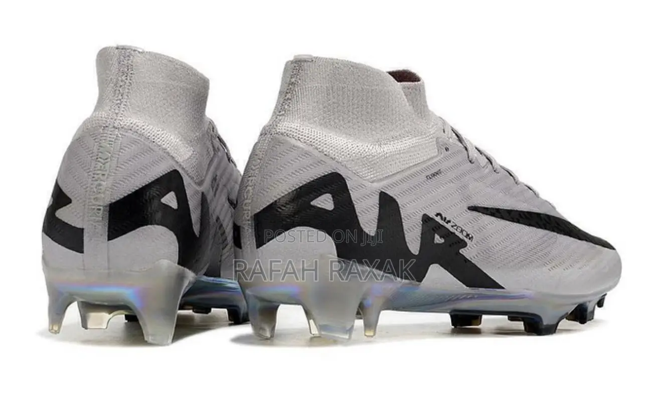 Original Grey Nike Air Zoom Superfly 9 Elite FG Soccer Boots