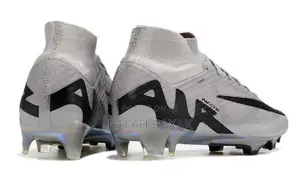 Original Grey Nike Air Zoom Superfly 9 Elite FG Soccer Boots