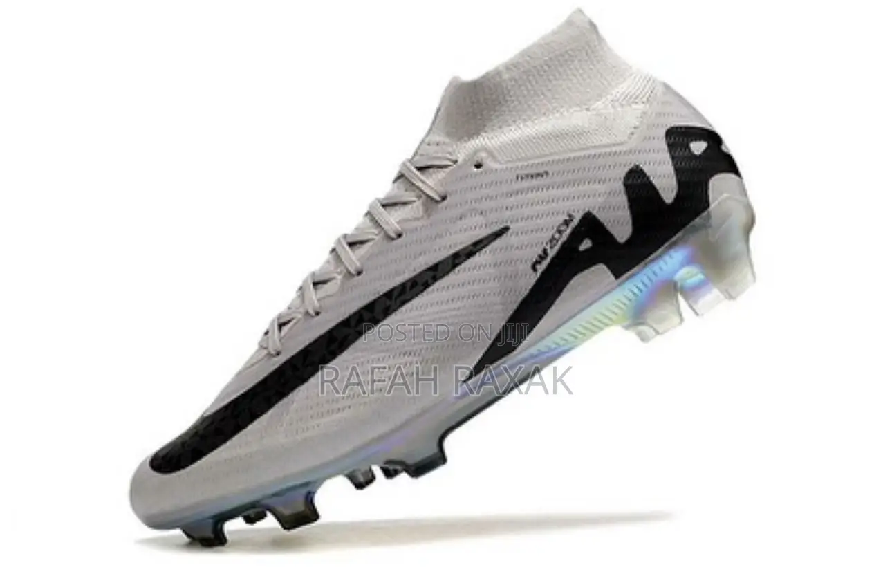 Original Grey Nike Air Zoom Superfly 9 Elite FG Soccer Boots