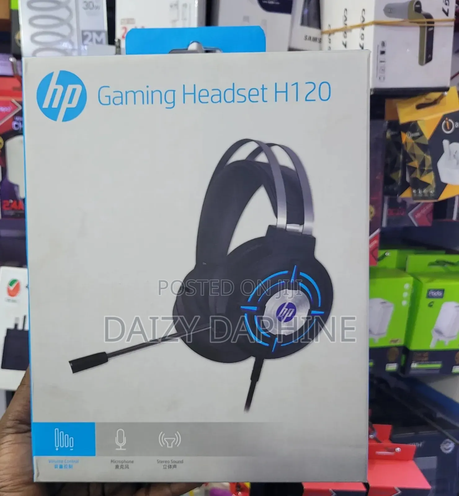 USB Gaming Headphone/ HP Skype Headphone and Mic