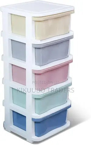 5 Tier Kitchen Storage Drawer With Shelves