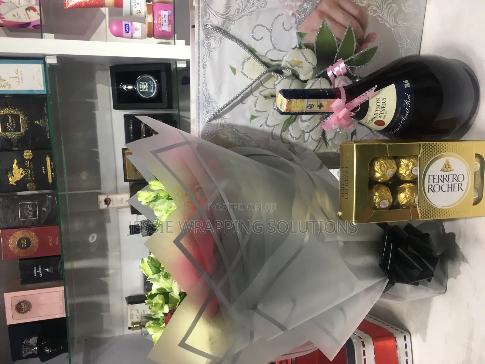 Jessie Wrapping Solutions and Flowers